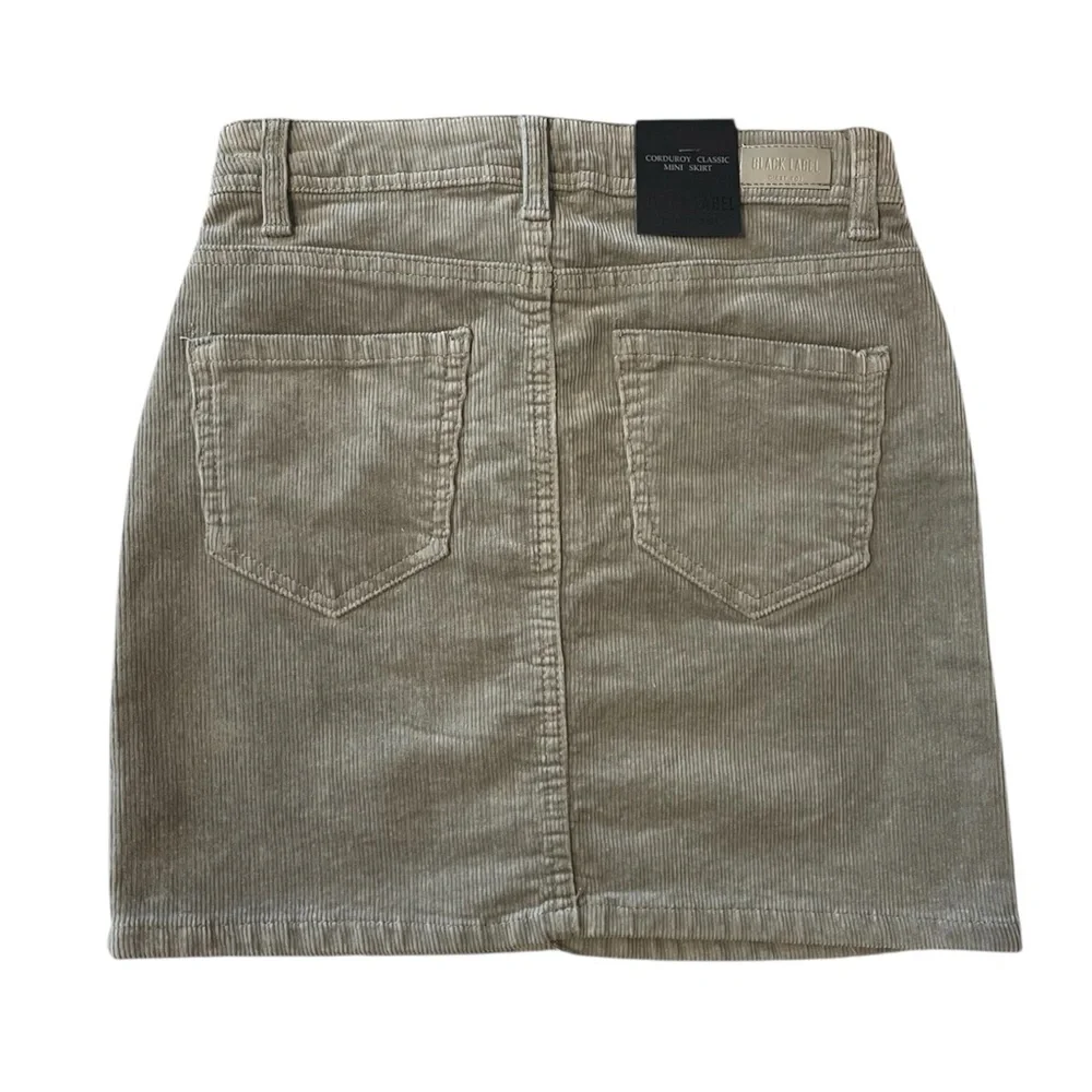 Black Label Corduroy Classic Mini Skirt C’est Toi - Picture 2 of 4